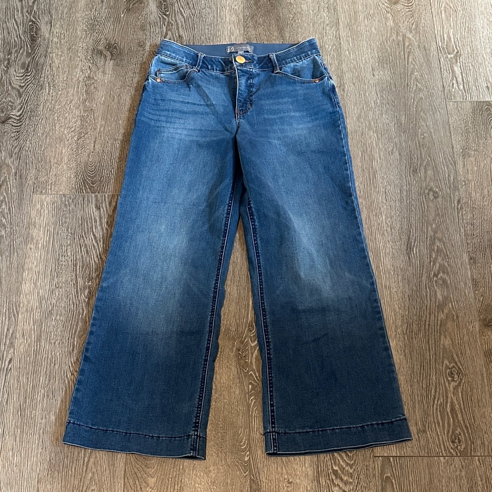 Wit & Wisdom wide -Leg Blue Jeans